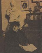unknow artist, dostojevskijs andra hustru anna i dostojevskijrmmet i histeriska museet moskva